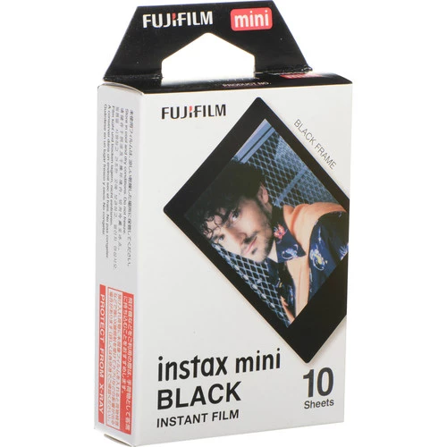 Fujifilm Instax Paper Mini Black 10 Sheets